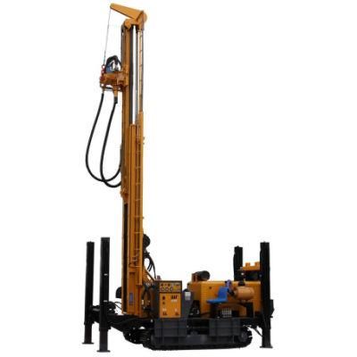 Hydraulic Crawler Type 500m Deth Borehole Drilling Machine /Water Well Drilling Rig