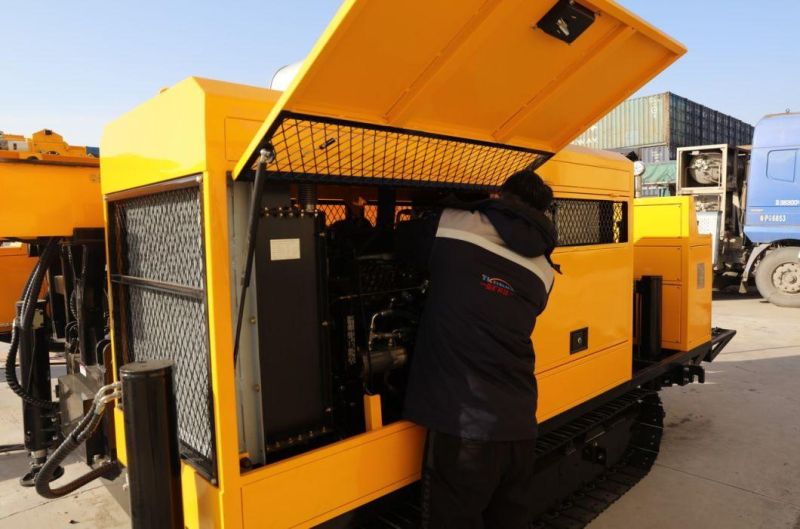 China Borehole Portable Crawler for Sale in Dubai Electric Water Well Hydraulic Diamond Core Drilling Rig
