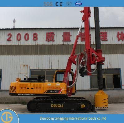 Hydraulic Ground Screw Hammer Pile Driver Rotary Piling Rig