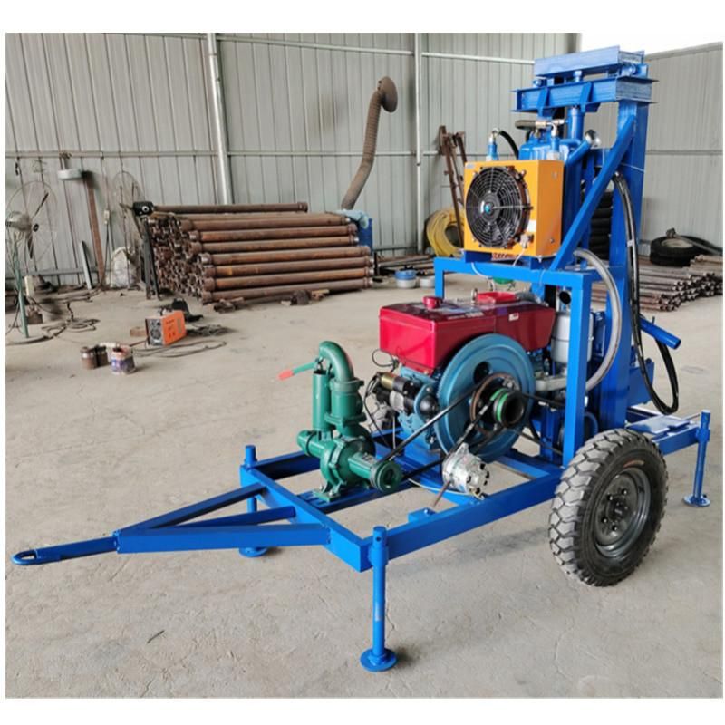 Factory Supply Small Bore Well Deep Hole Rock Drilling Machine