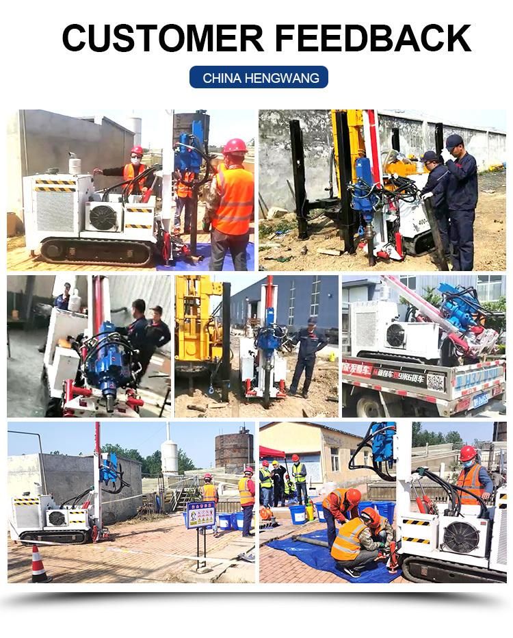 Small Track Type Environmental Soil Sampling Drilling Rig Price