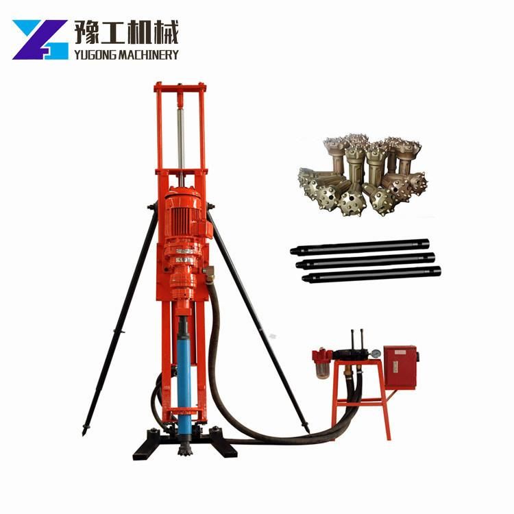 DTH Blast Hole Drill Rigs Down The Hole Water Well Drilling Machine