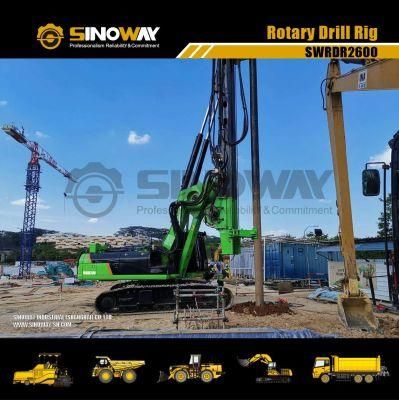 Hydraulic Rotary Drilling Rig Machine Track Mounted Drill Rig