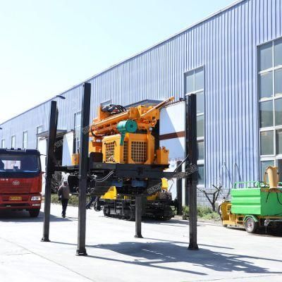 Hydraulic Crawler Pneumatic Rock Water Well Drilling Rig Machine