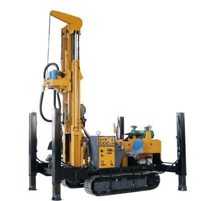 300m Steel Crawler Water Well Drilling Rig