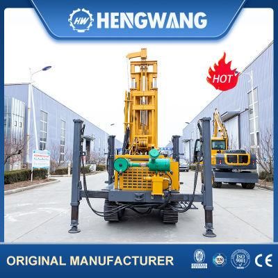 Sell 260m Depth Diesel Motor Power Engine Water Well Drilling Rig for Farming Courtyard Home Drilling