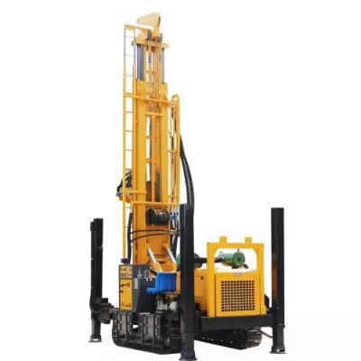 Crawler Mounted Multi-Function Hydraulic Pneumatic DTH Well Drilling Rig