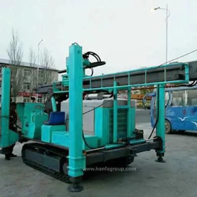 Portable Diesel Water Well Drilling Rig Machine with CE Certificate