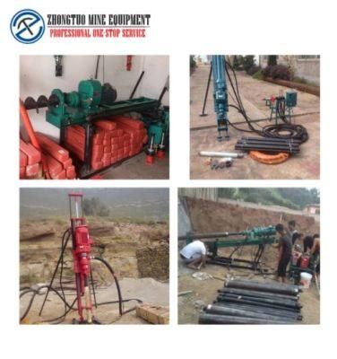 DTH Drilling Rig with Hydraulic Rod Changer
