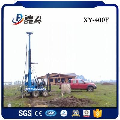 400m Xy-400f Potable Borehole Water Well Drilling Rig
