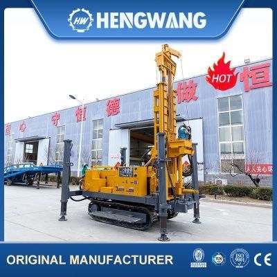 High Quality 260m Crawler Water Well Borehole Drilling Rig Drilling Machine with Good Price