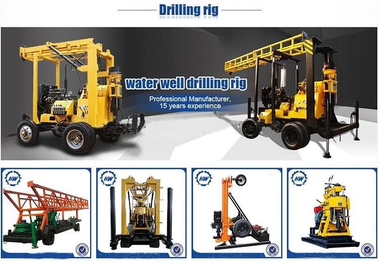 Portable Tractor Mounted Hydraulic Motor Drilling Rig for Water Well