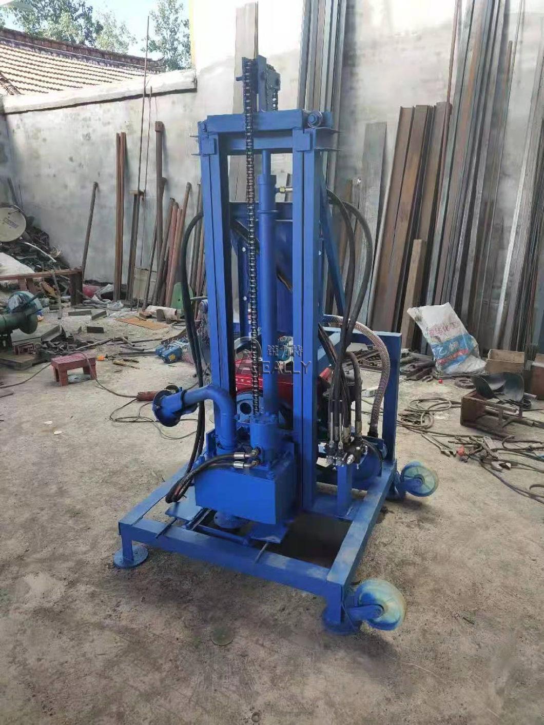 8HP Diesel Engine Deep Water Well Drilling Machines Customized Drill Bits Pipes Water Well Drilling Machine