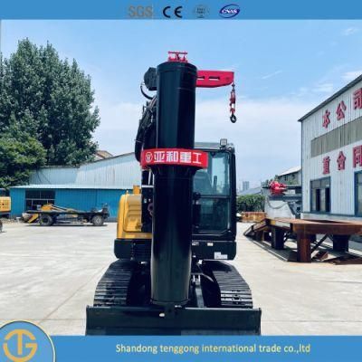 Bored Pile Drilling Pile Driver Hydraulic Hammer Pile Epuipments Dr-60 Middle Rotary Rig Machine