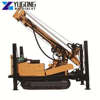 Portable Borehole Crawler Type Water Well Drilling Rig Machine