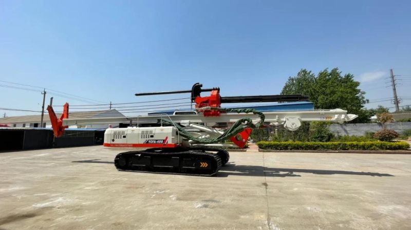 15m Drilling Depth Hydraulic Piling Rig with 1 Year Warranty