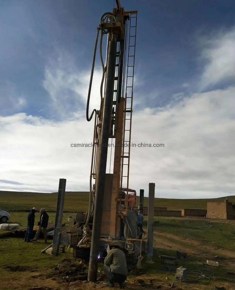 Fy-400 Crawler Full Hydraulic Top Drive DTH Hammer Water Well Drilling Rig