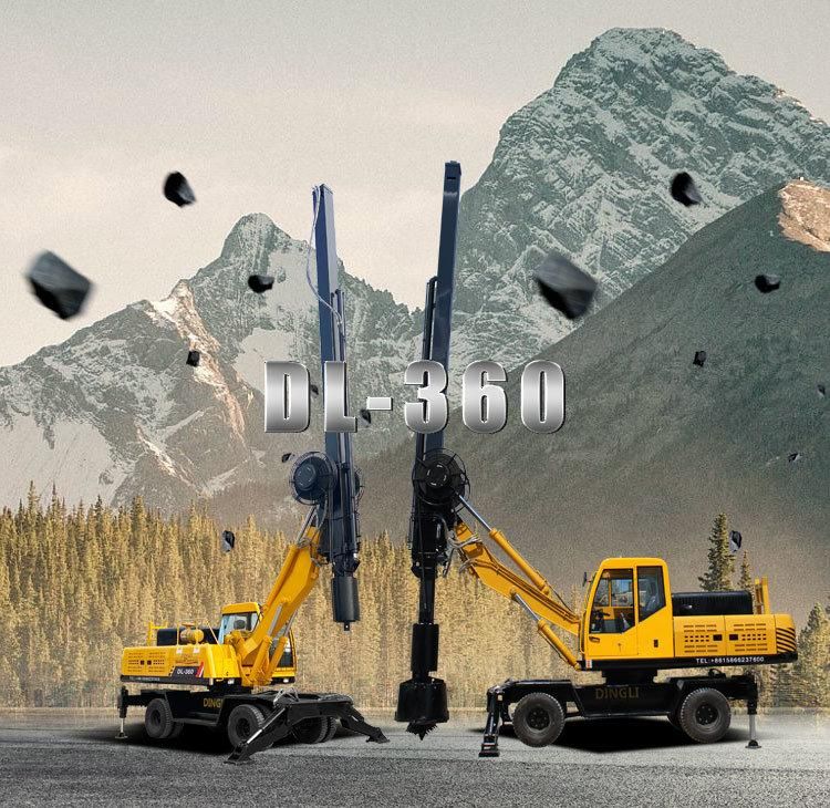 5-30m Borehole Core Hydraulic Water Well Drilling Machine