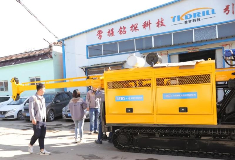 600m Deep Hard Rock Water Drilling Rig Machine / Rock Well Drilling Rig Machine