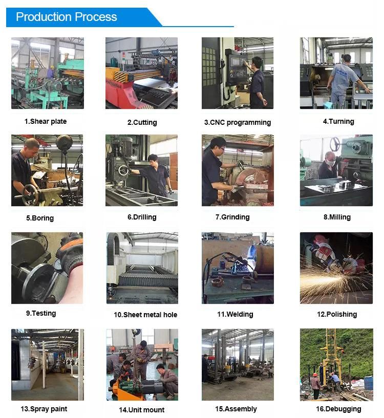 Water Well Crawler Mounted Drilling Machine