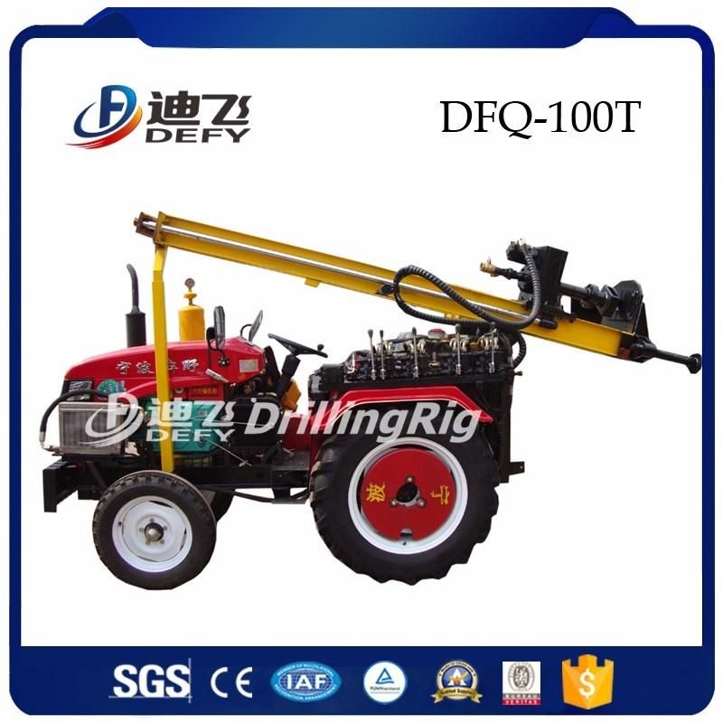 2022 Hot Sale 100m Depth Tractor Mounted Water Well Drilling Rig/Machine to Dig Deep Wells