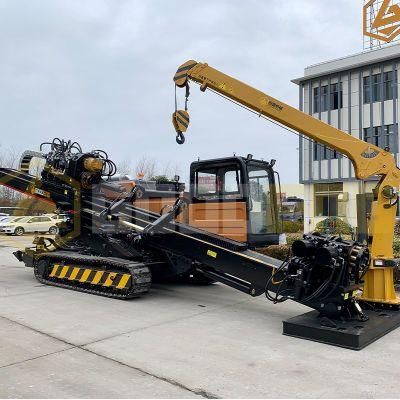 Factory supply 100T hdd rig equipped with crane(3 ton)