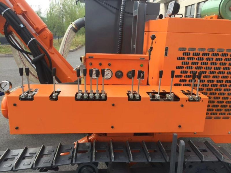 Crawler Mounted Blast Hole Drill Rig for Mining DTH Drilling Machine