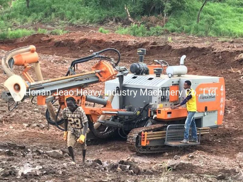 Integrated Rock Blasting Drilling Rig with Air Compressor for Mining