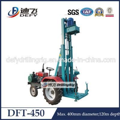 Large Borehole Tractor Mounted Dft-450 Water Well Digging Machine