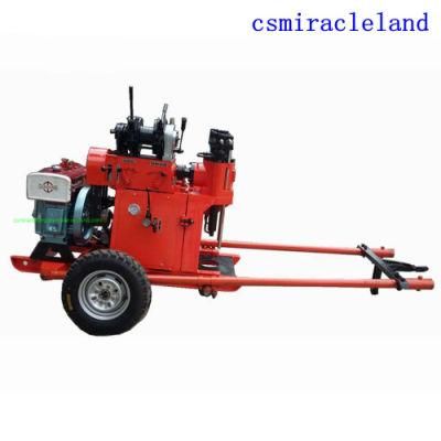 Gy-100 Wheel Mounted Geotechnical Sample Core Drilling Rig