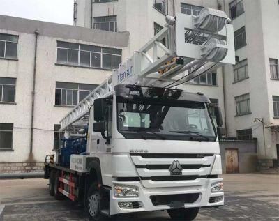 Full Hydraulic 1200m Multifunctional Deep Well Truck Mounted Water Well Drill Rig