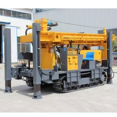 Compound Crawler Borehole Machine Water Well Truck Portable Equipment Rotary Drilling Rig