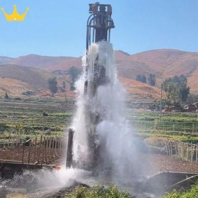 200m Diesel Deep Rock Water Well Drilling Rig Machine for Sale
