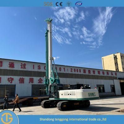 30m Hydraulic Portable Crawler Borehole Drilling Rig Machine