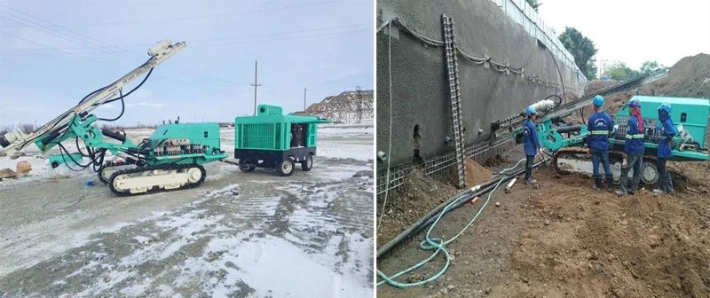 Simple Impactor Separated Drill Anchored Slope Compressor DTH Hammer