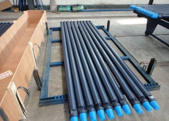 R22 R25 R28 R32 R35 R38 T38 T45 T51 Gt60 St58 St68 Threaded Rock Drill Rods for Mining Tunnelling Blasting
