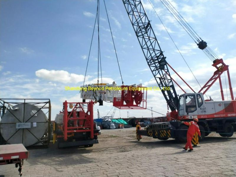 60mt Hook Load API 7K 8c 4f Oil & Gas Field Workover Rig