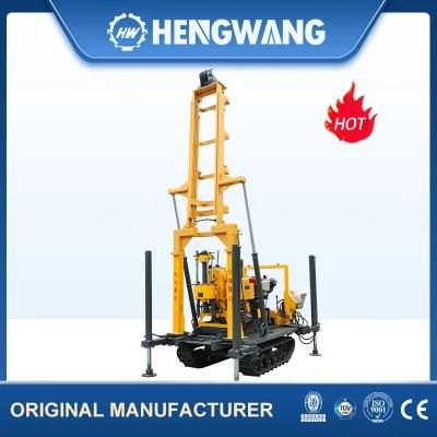 Hengwang Portable Borehole Top Hammer Crawler Geotechnical Portable Machine Drill Rigs for Sale