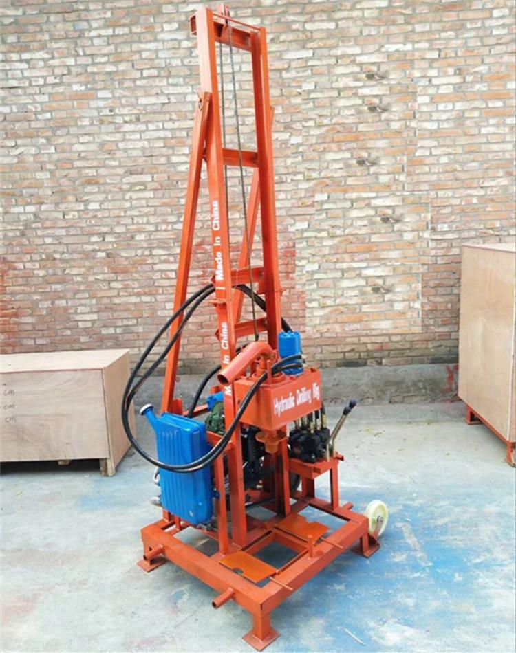 Portable Diesel Rock Drill Machine Water Well Drilling Rig