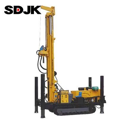 Steel Crawler Mounted 600m Portable Water Well Drilling Rig
