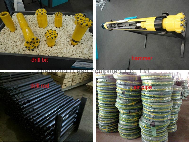 Small Portable Borehole Mining Hydraulic Hard Rock Drilling Machine