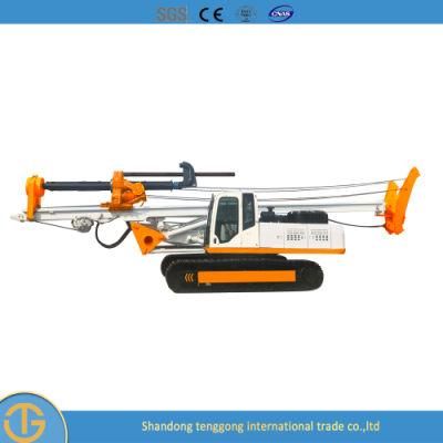 Long Spiral Rotary Portable Hydraulic Crawler Hydraulic Drilling Rig