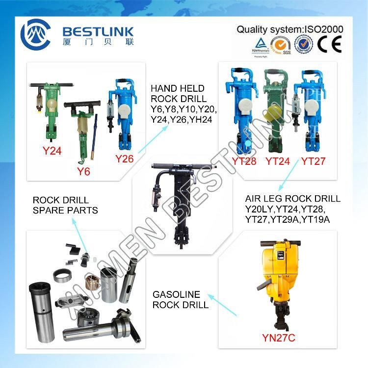 Y26 Portable Rock Drill Machine Air Compressor Jack Hammer Pneumatic Rock Drill