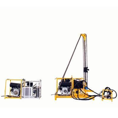 Portable Mountain Blast Hole Drilling Rig with Air Compressor