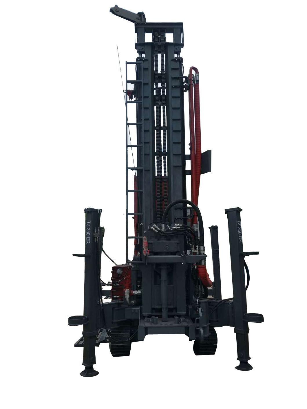 Crawler 350m Hydraulic Water Well Drilling Rig