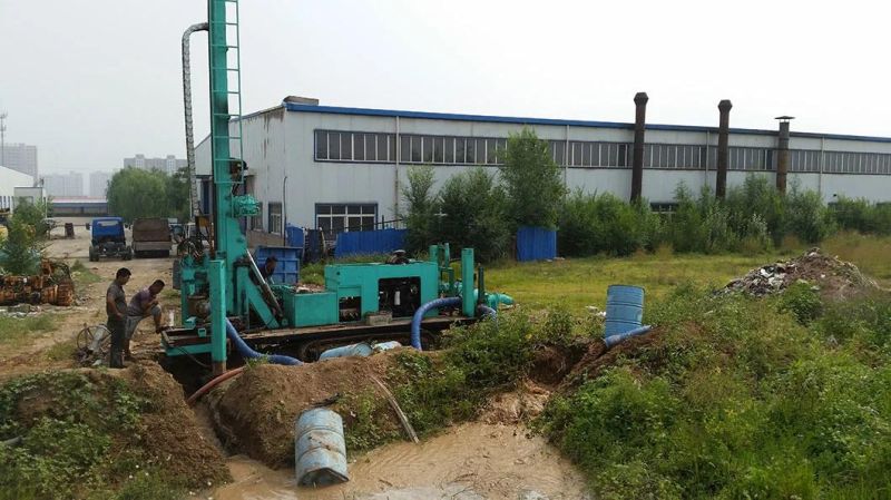 Hfj600c Diamond Bit Monitoring Wells Rock Drilling Equipment with Compressor