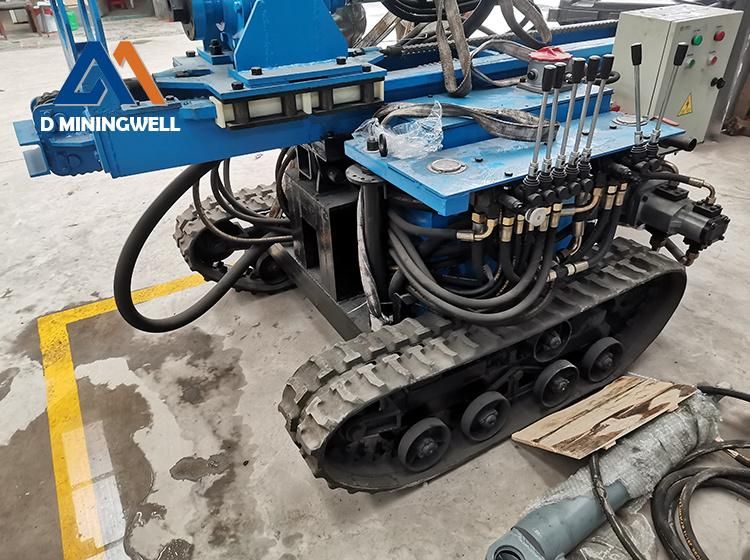 D Miningwell Crawler Drill Anchor 90rpm Drill Rig Output Rotary Speed Soil Anchor Drilling Rig