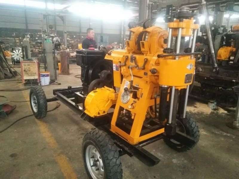 High Powerful Hydraulic Rock Drilling Rig/Water Well Drilling Machine
