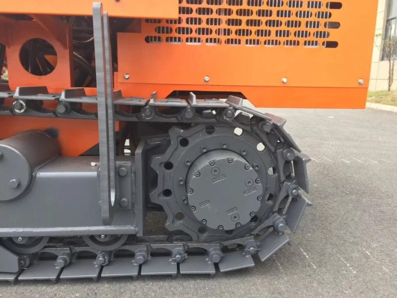 DTH Type Surface Borehole Mine Drilling Rig with Built-in Air Compressor