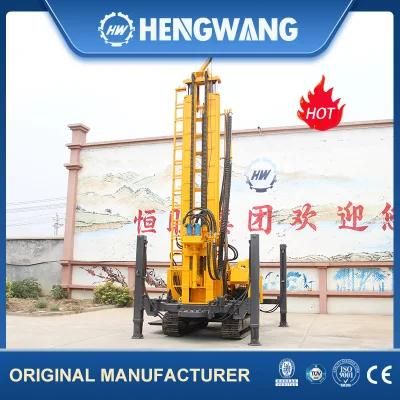 Rotary and Impact 300mm Diameter Borehole Drilling Machine Water Well
